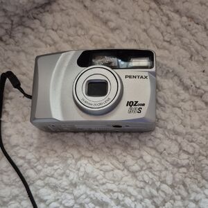 Pentax IQZoom 60S Silver Point-and-Shoot Film Camera